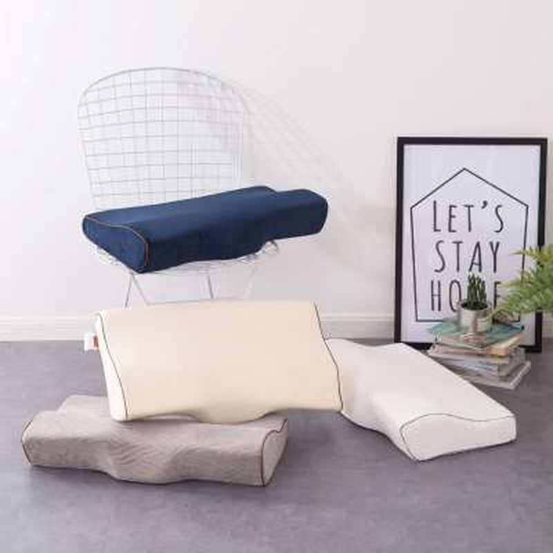 Butterfly Memory-Foam Pillow, 50 × 30 cm