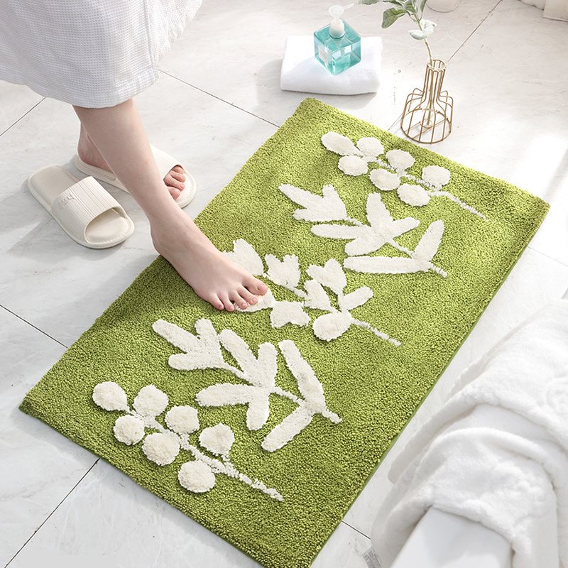 Quick-Dry Microfiber Bath Mat, M 45 × 65 cm / L 50 × 80 cm